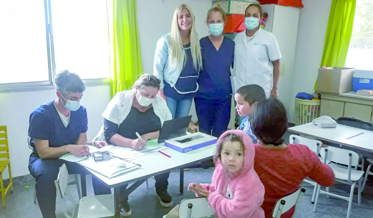 Campaña “Vamos a Vacunarnos” contra la poliomielitis, sarampión, rubéola y papera