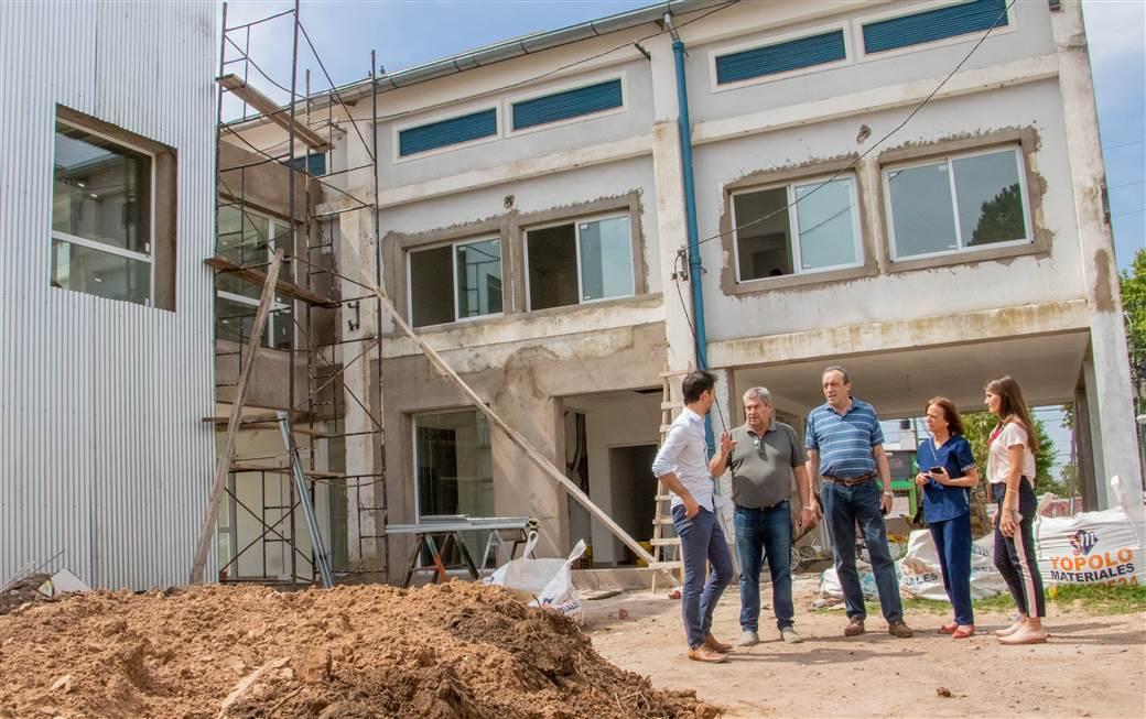 Etapa final para la obra del nuevo edificio del CAPS 12 y Secretaría de Salud