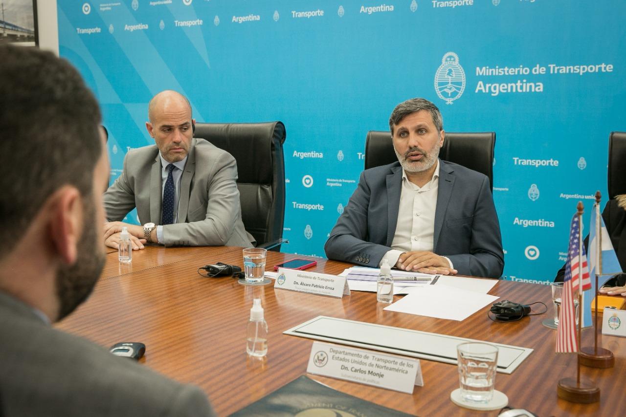 Errea se reunió con un funcionario del gobierno de Biden