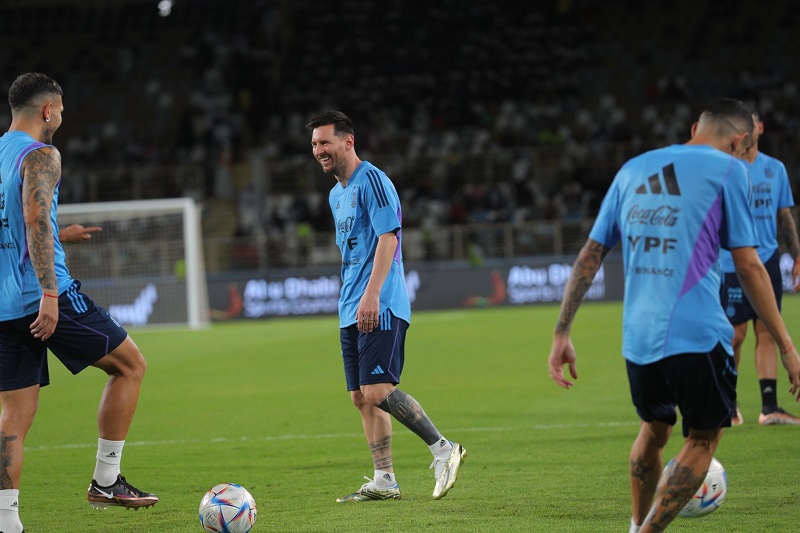 Messi: “Llegamos en un buen momento”