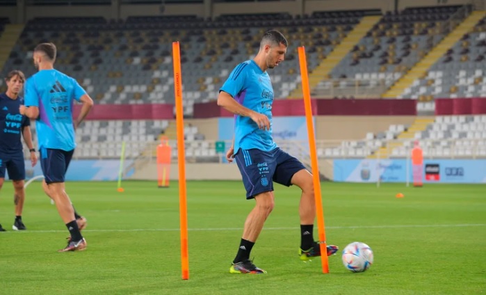 La selección tuvo su primera práctica