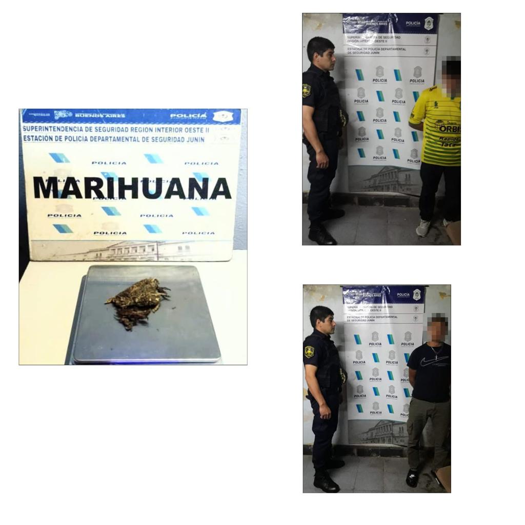 Dos aprehendidos en barrio Las Morochas