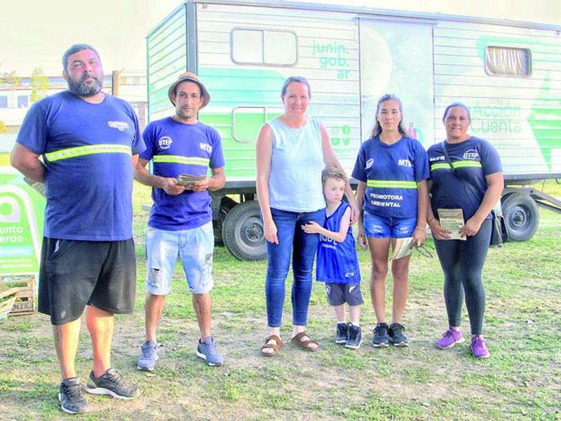 Se colocó un nuevo “Punto  Verde” en el Parque Lineal