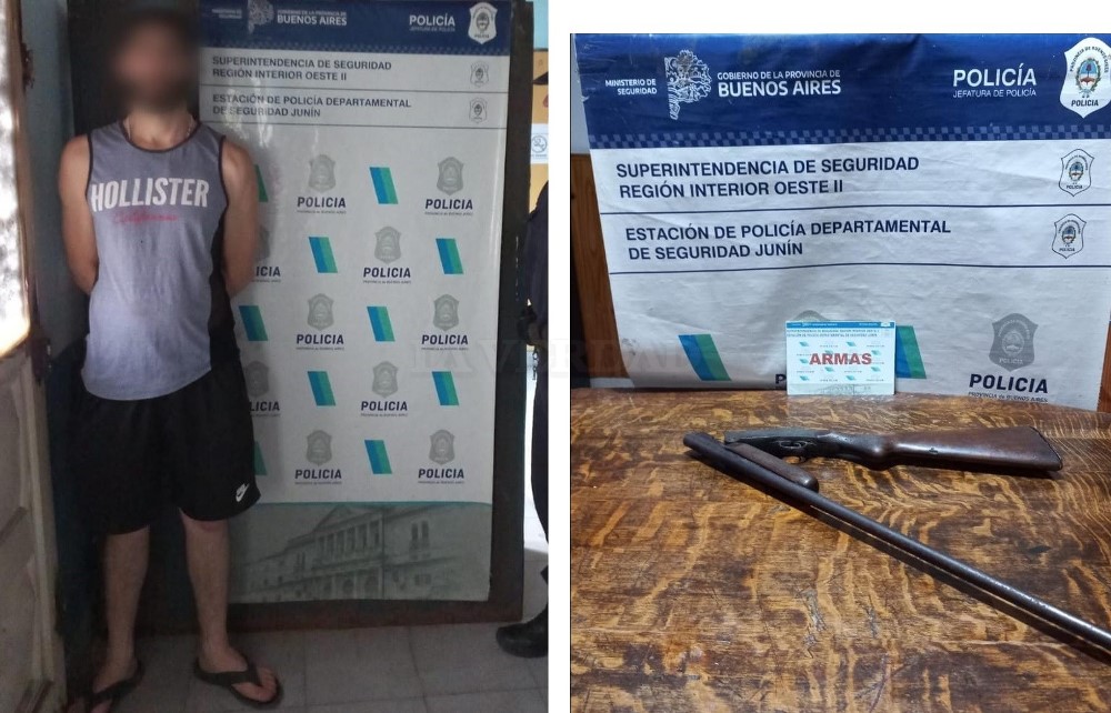 Tras un allanamiento, se secuestró un arma de fuego