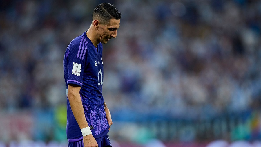 Ángel Di María, la preocupación