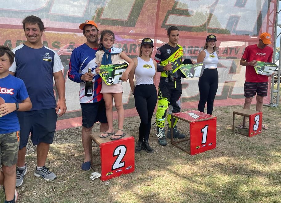 Presencia juninense en Villa Gesell en el Moto Cross