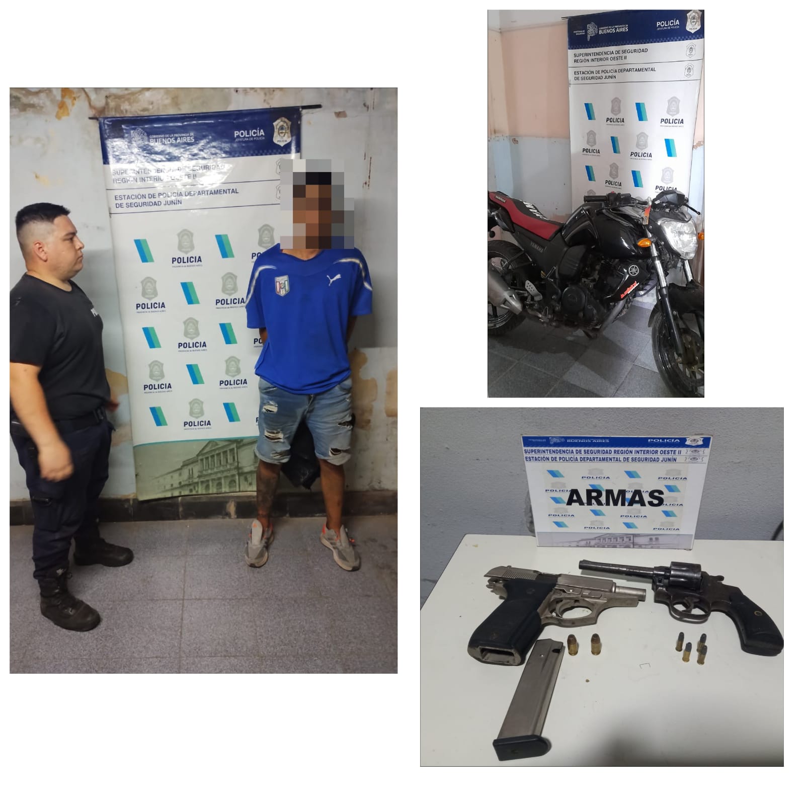 Aprehendido, droga secuestrada y vehículo recuperado