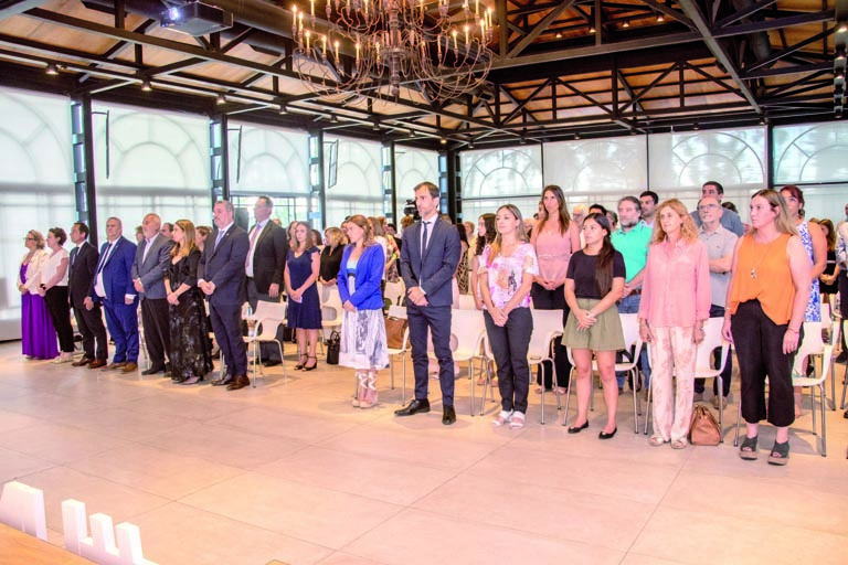 Pablo Petrecca participó del acto por los 20 años de la UNNOBA