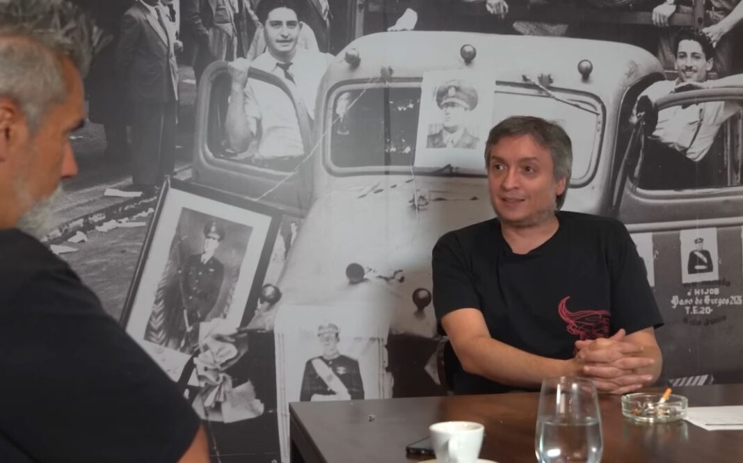 Máximo Kirchner: “Cristina nunca trató mal a Alberto”