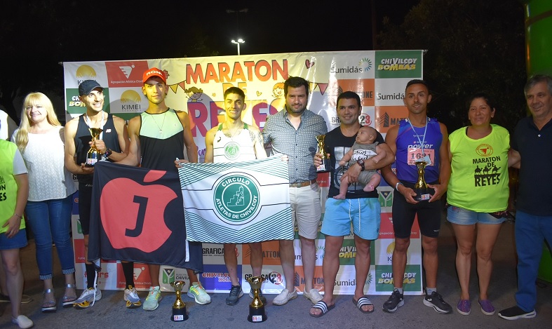 Maratón de Reyes: presencia juninense en Chivilcoy