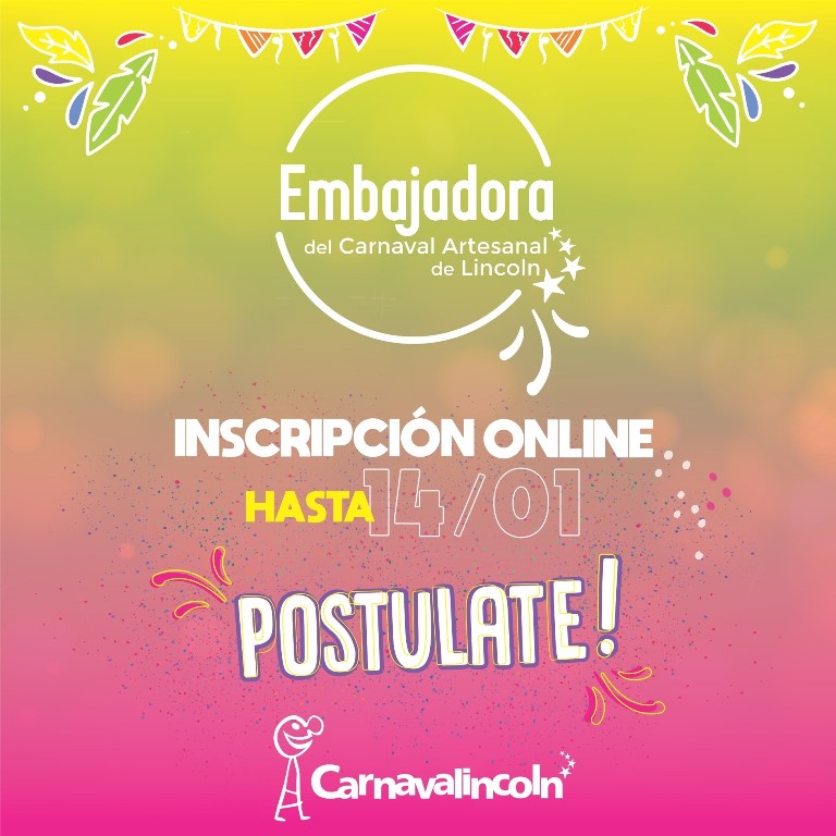 Abrió la inscripción para las postulantes a Embajadoras Culturales