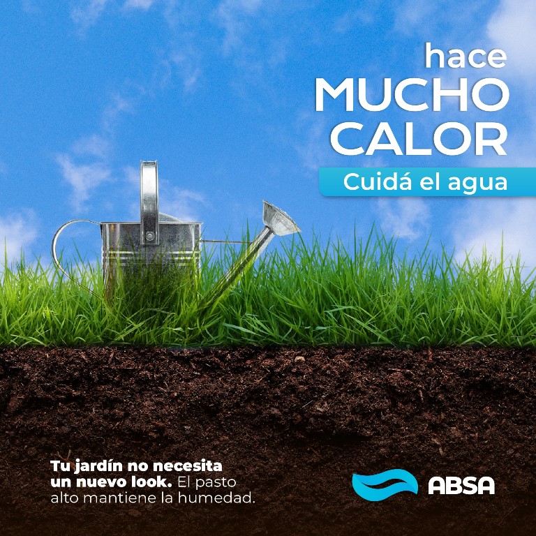 Ante elevadas temperaturas y falta de lluvias: cuidemos el agua
