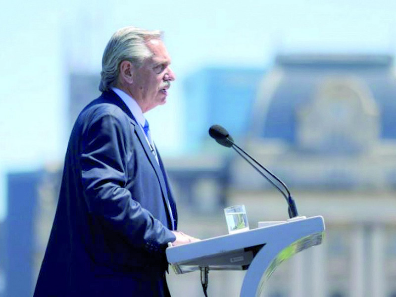El Presidente fue increpado en un acto