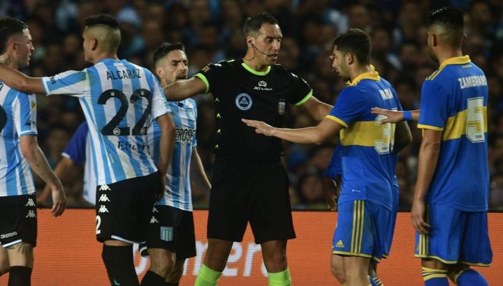 Boca-Racing: Rapallini será el árbitro para la Supercopa Internacional