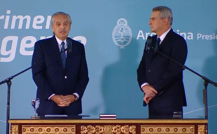 Agustín Rossi asumió como nuevo jefe de Gabinete