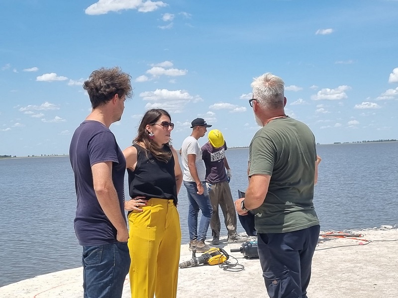 Clara Bozzano: “Junín está creciendo al ritmo de la obra pública del Gobierno nacional y provincial”