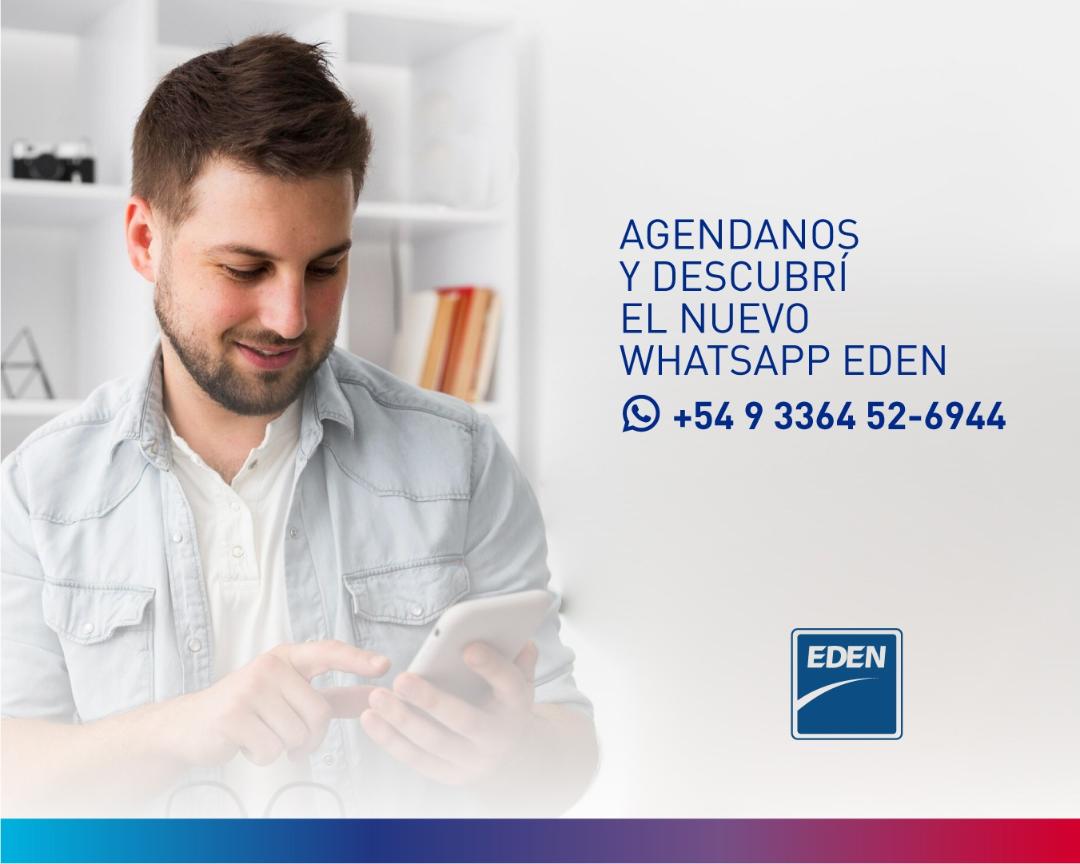 EDEN presenta su nuevo WhatsApp