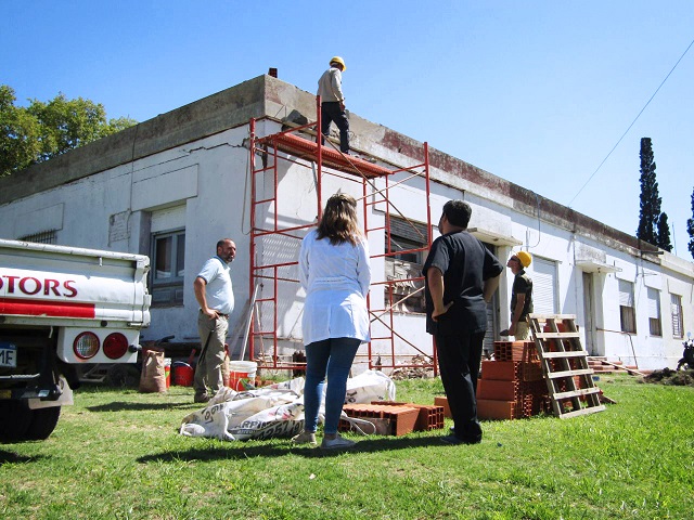 Comenzó la remodelación del área de Salud Mental del HIGA