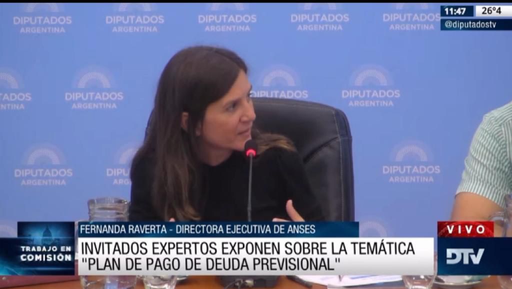 Raverta expuso sobre el «Plan de Pago de Deuda Previsional»