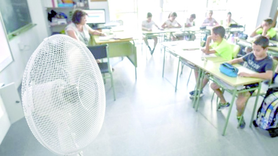 Varias escuelas siguen sin dictar clases por la ola de calor y la falta de agua potable