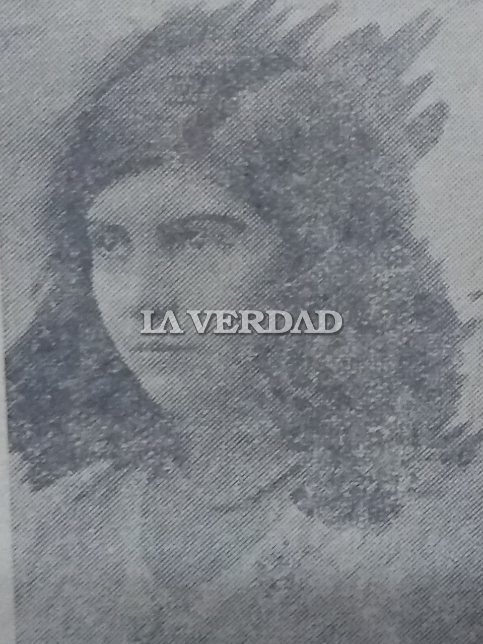 1929. Lalyta Almirón a los 13 años.