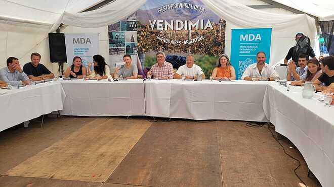 Rodríguez: “Buenos Aires ya está en el mapa de las provincias vitivinícolas”