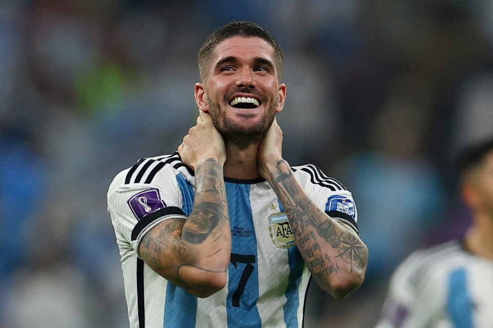 Rodrigo De Paul: “Somos la mejor Selección Argentina de la historia”