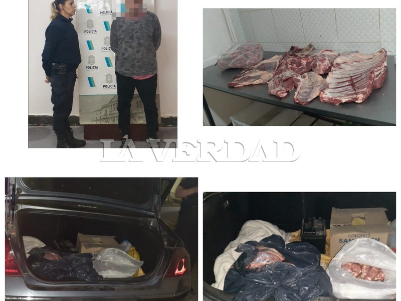 Roban casi 40 kilos de carne en Pueblo Nuevo