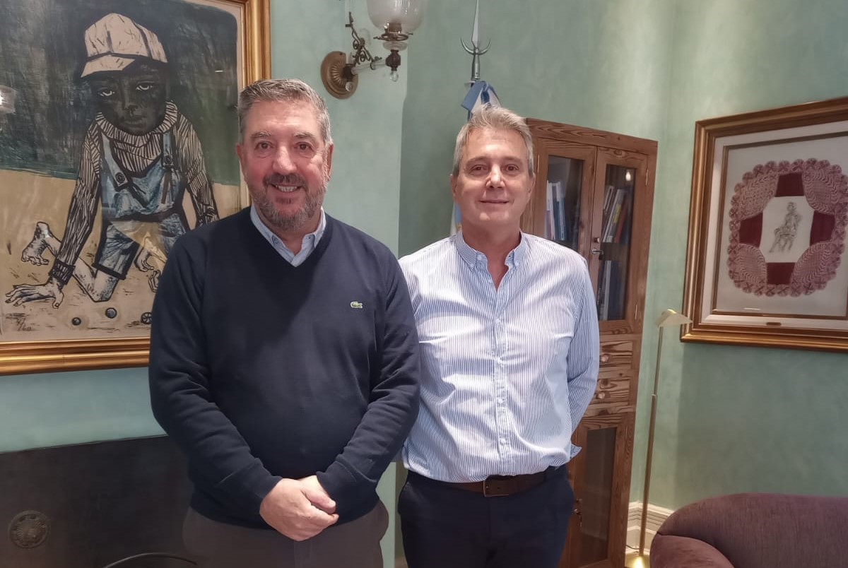 Tamarit recibió a Molinari en la UNNOBA