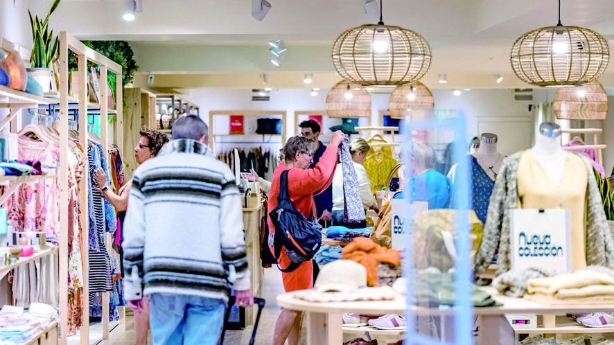 A pesar de la crisis, no ha habido cierres de comercios