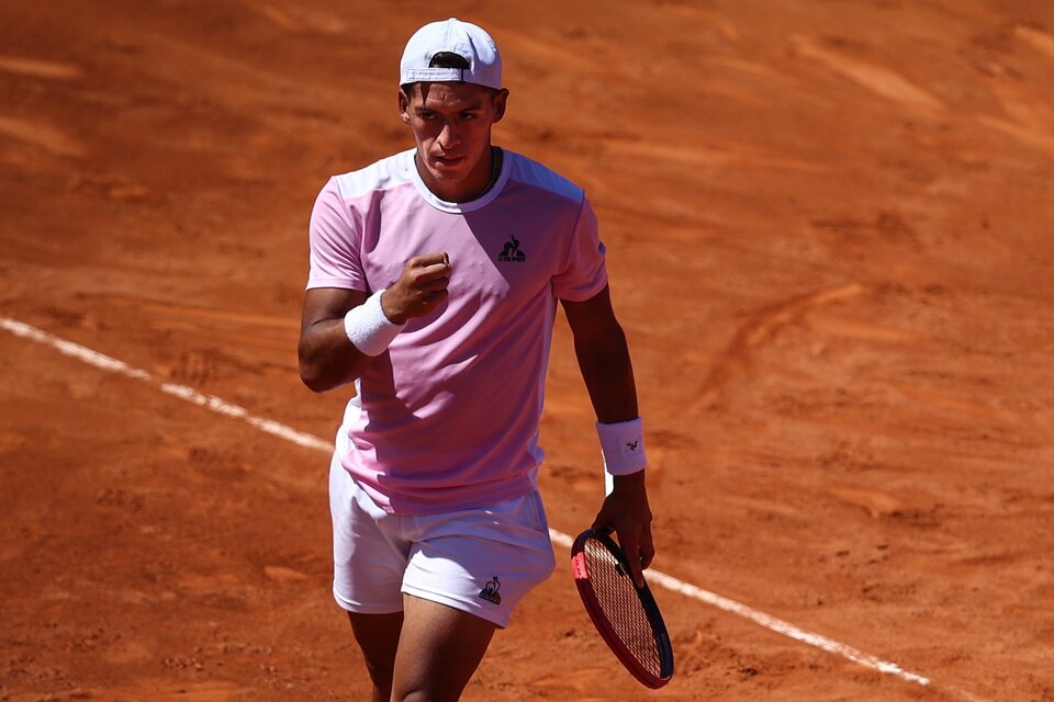 Sebastián Báez pasó a cuartos de final
