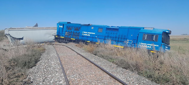 Incidente ferroviario en inmediaciones de Saforcada