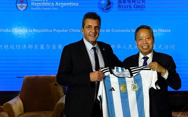 En China: Massa anunció la llegada de $US 1.000 millones