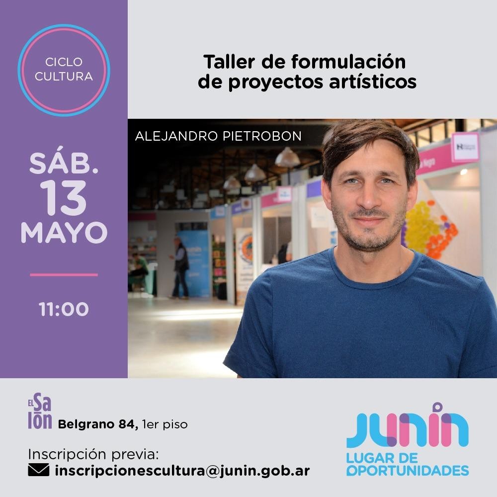 Invitan a participar de una nueva capacitación para agentes culturales