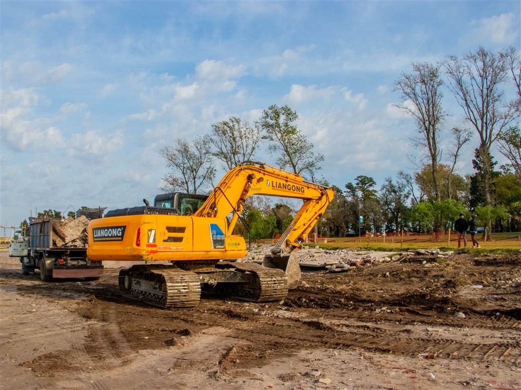 Laguna: Las piedras y escombros serán reutilizadas para el mejoramiento de playas y caminos