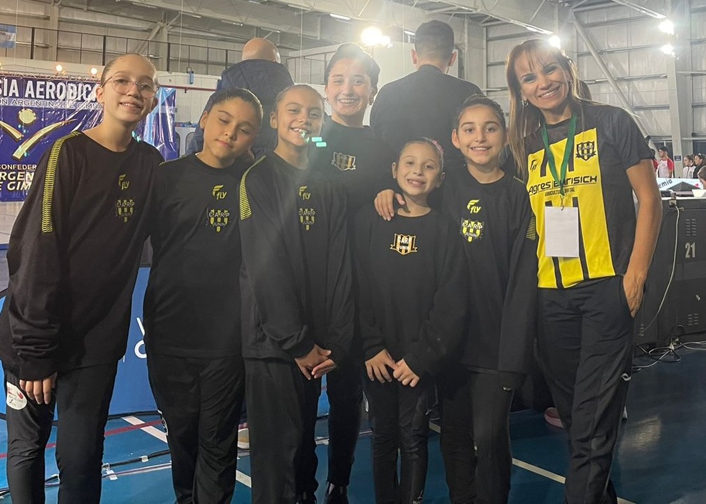 Gimnastas compitieron en Comodoro Rivadavia en el Nacional de Clubes