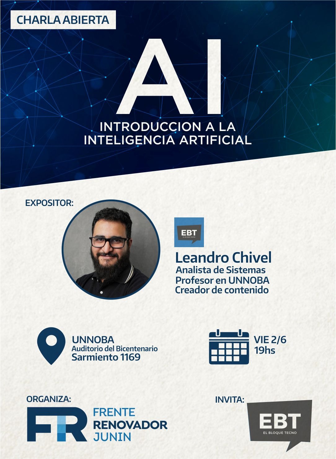 Charla sobre Inteligencia Artificial