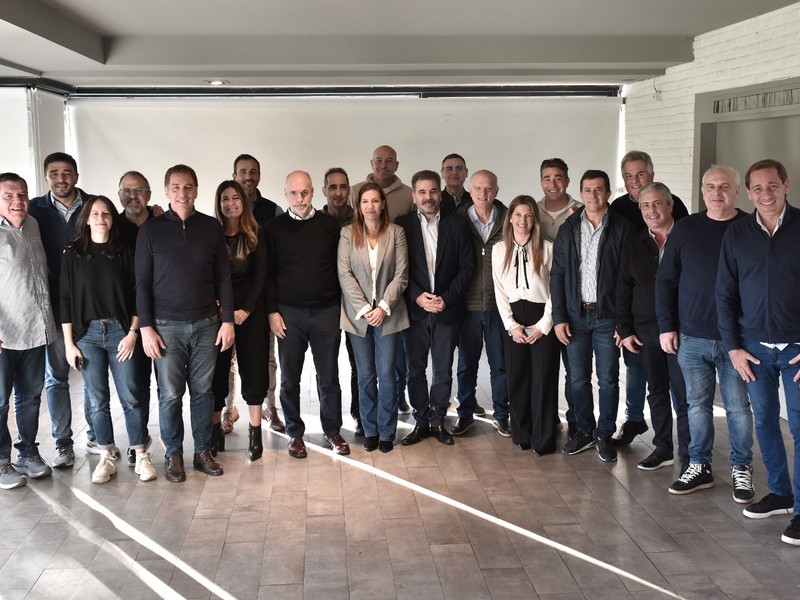 Rodríguez Larreta se reunió con intendentes del PRO y defendió la boleta única