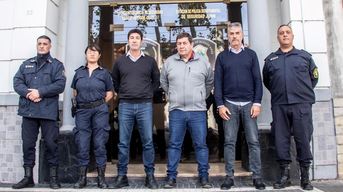 Municipio y cúpula policial repasaron la situación delictual en Junín