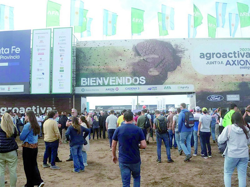 Después de la sequía el campo tuvo  su fiesta de tecnología en Armstrong