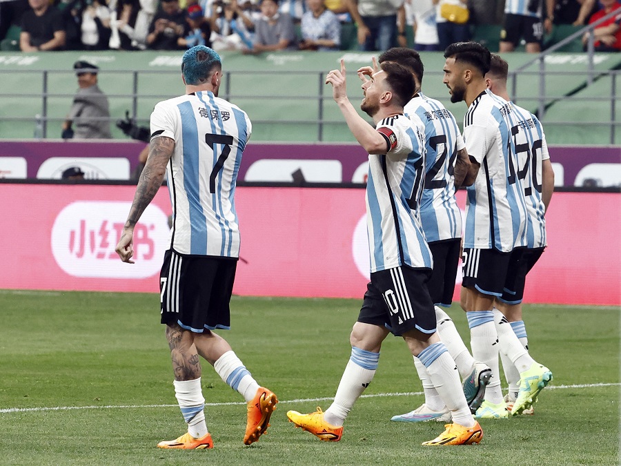 Con un Lio Messi brillante, Argentina venció a Australia