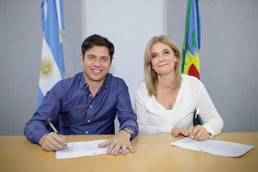 Kicillof irá por la reelección junto a Magario