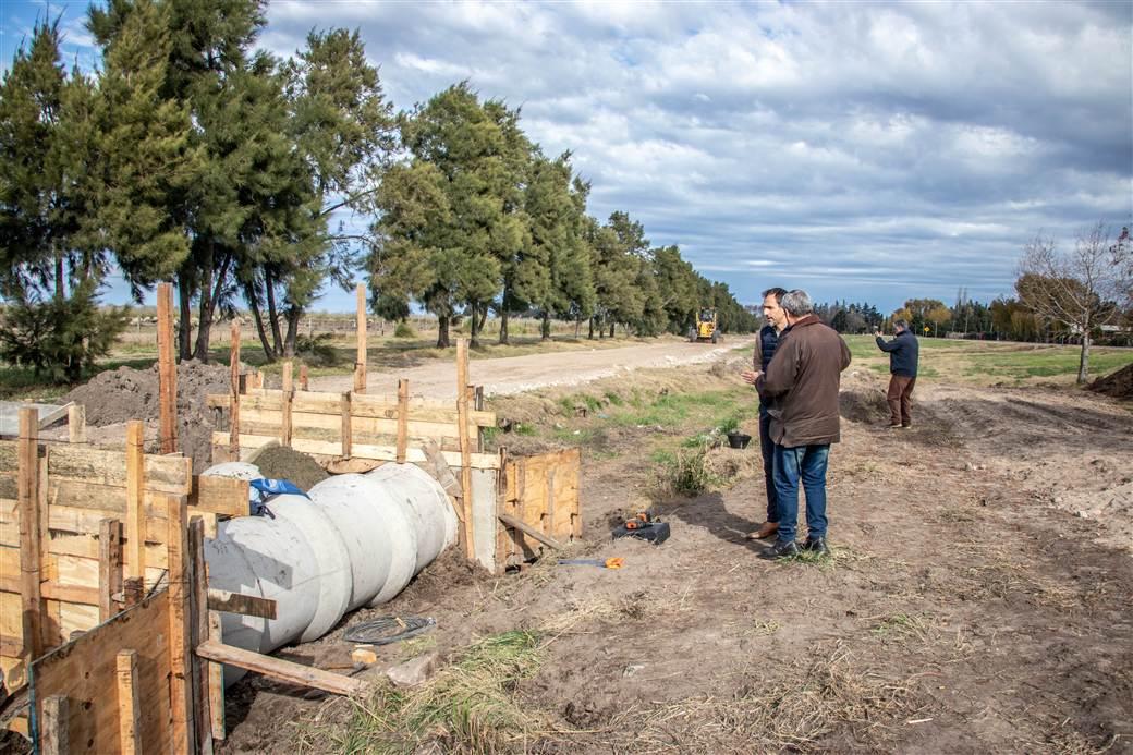 Avanza la construcción de la bicisenda a la Laguna de Gómez