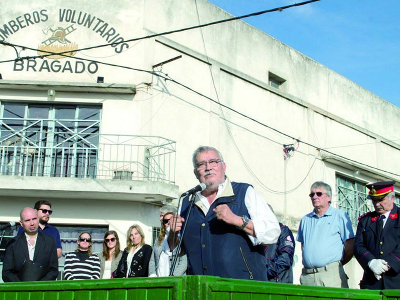 Bragado: acto conmemorativo a la labor de Bomberos