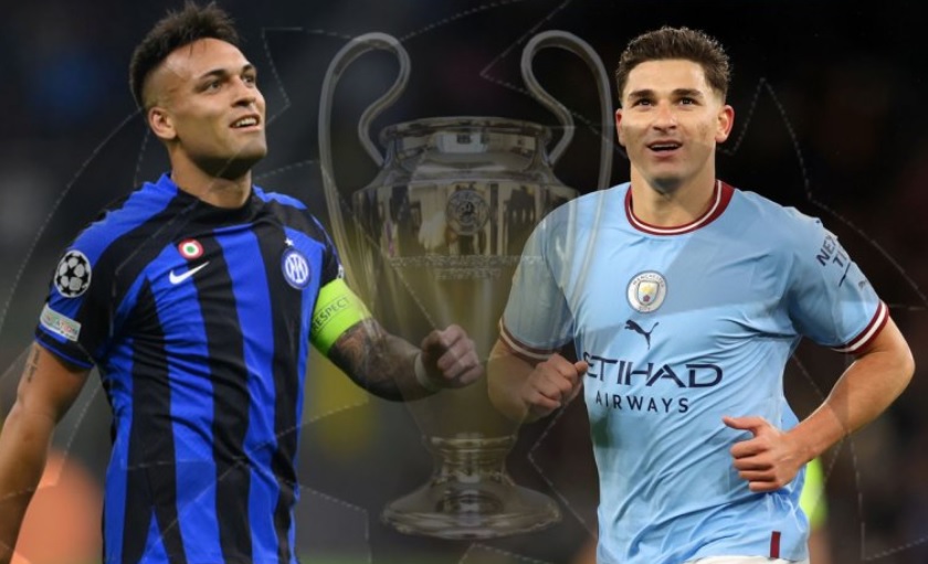 Manchester City e Inter se enfrentan por la final de la Champions League
