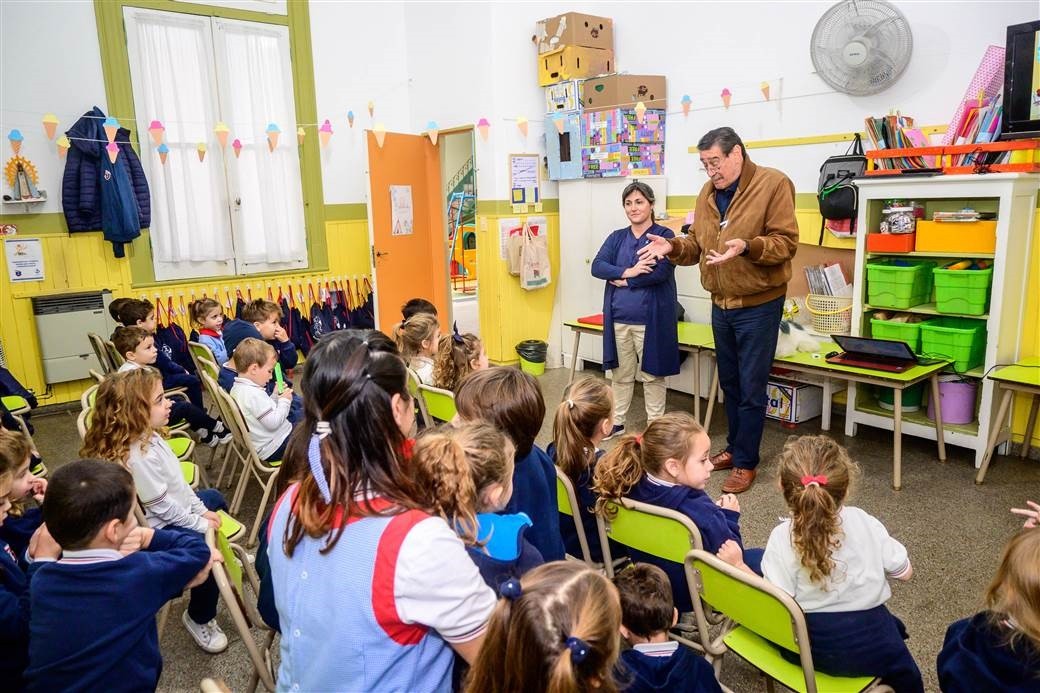 El Municipio continúa con las charlas temáticas en las escuelas