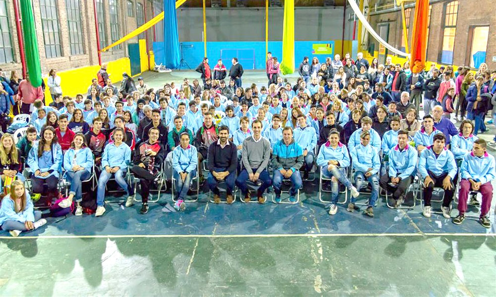 “Nuestra política deportiva es un claro ejemplo de  la ciudad que  somos”, dijo Petrecca