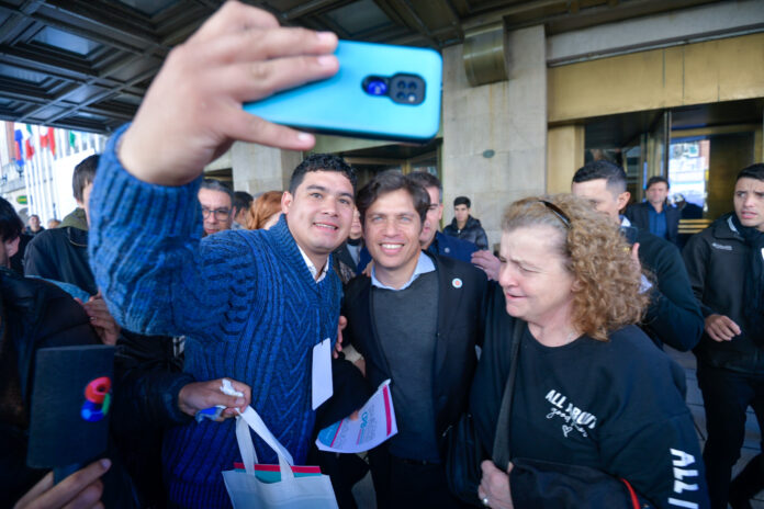 Kicillof dijo que su “bandera es la producción y el trabajo”