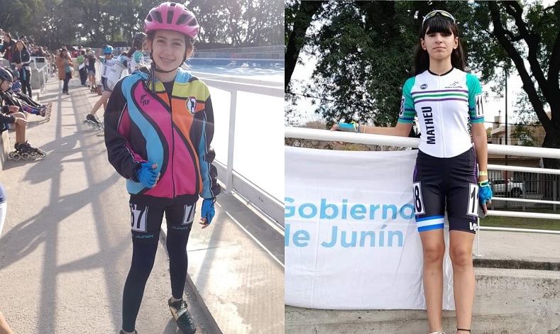 Patín Carrera: Ema Forneris y Florencia Barreto tuvieron una destacada tarea