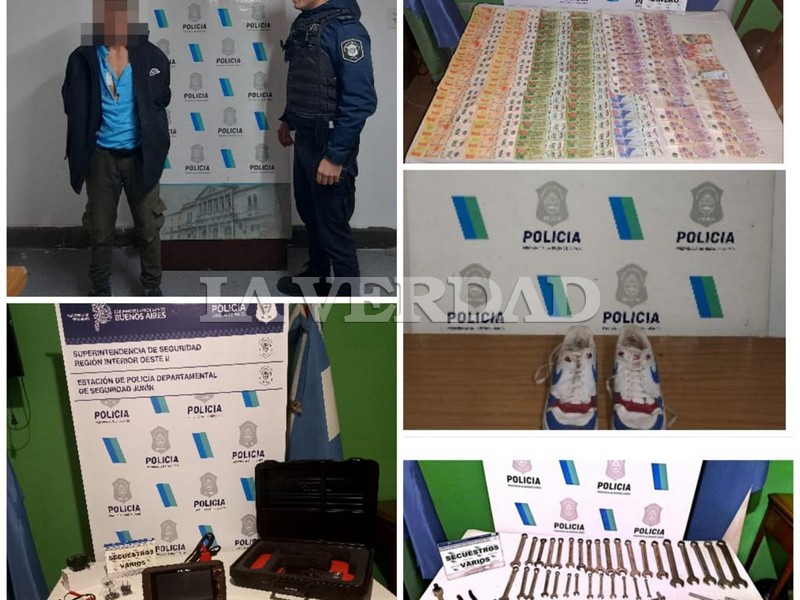 Elementos recuperados, robos esclarecidos y aprehendidos